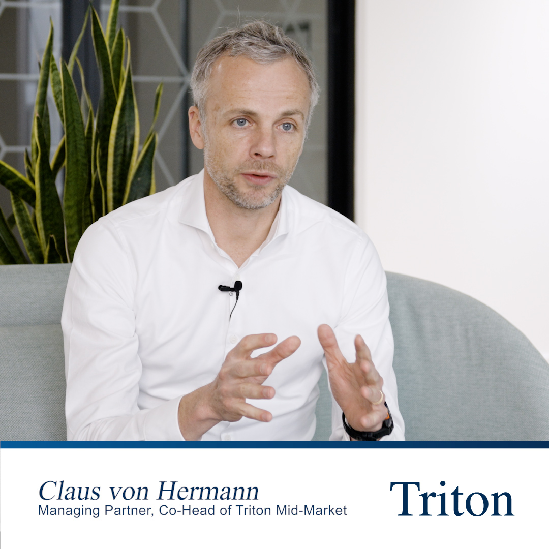Triton Mid-Market - Claus von Hermann - RENK Interview 